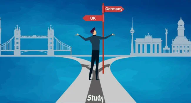 تحصیل در انگلستان یا آلمان 
